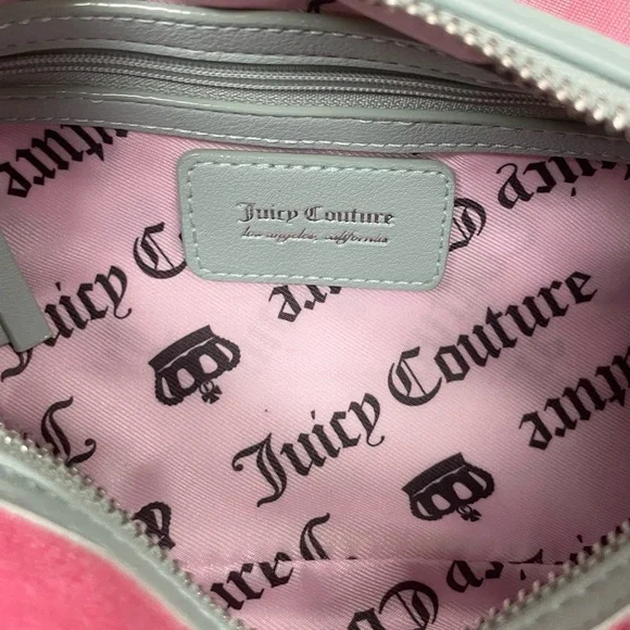 Y2K Juicy Couture Pink Heritages Barrel Bag - Pink with Mini Bag Charm - Picture 5 of 5